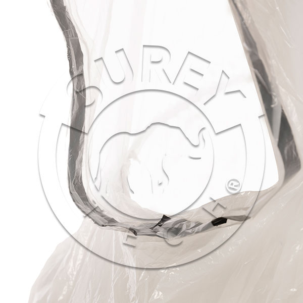 PONCHO EN LDPE AVEC MANCHES